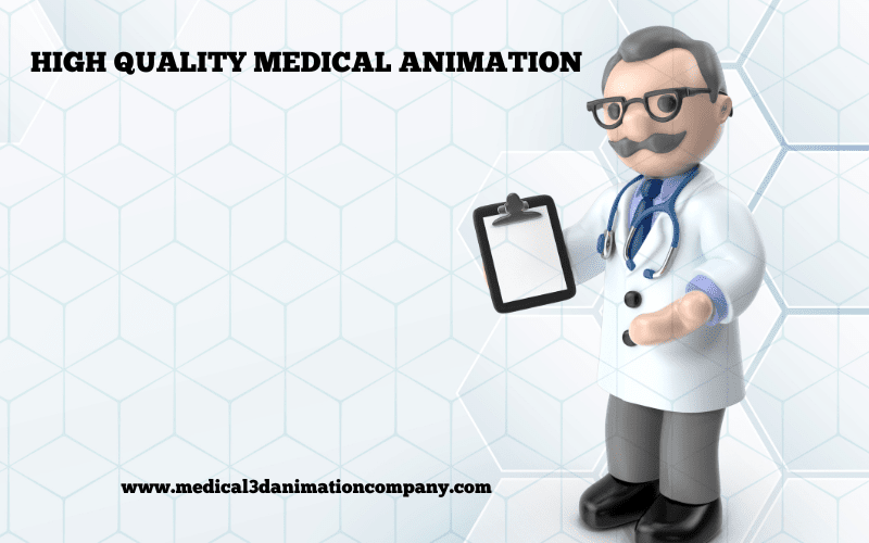 High quality medical animation